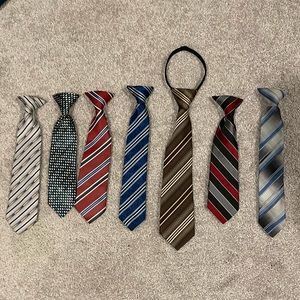 Bundle of Boys Ties Toddler- 12yrs